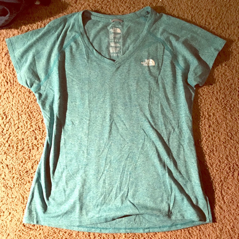 The North Face v neck t shirt